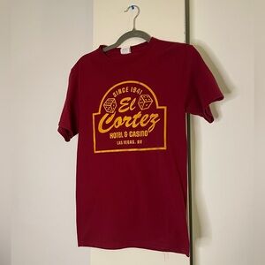 Las Vegas El Cortez Hotel & Casino Shirt - Official from Gift Shop- Size Small